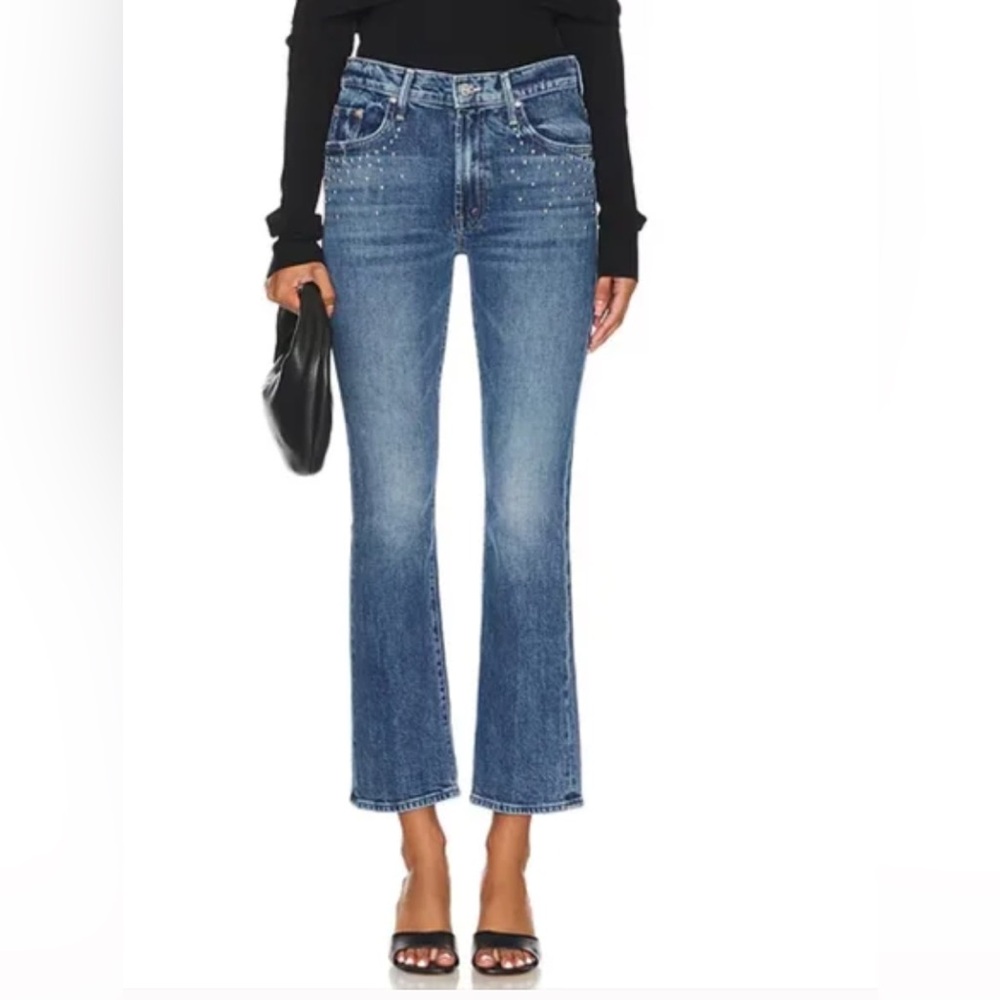 MOTHER  Insider Flood light denim Jeans size 27